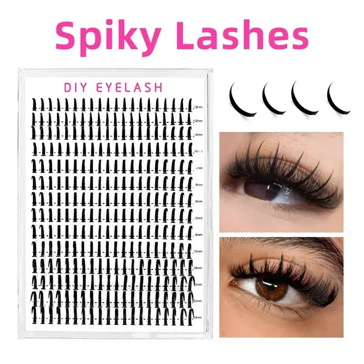 Špicaté predlžovanie mihalníc